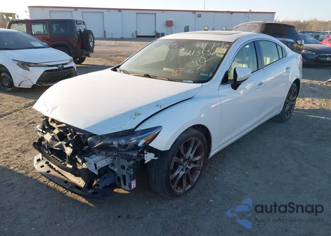 2016 Mazda Mazda6 I Grand Touring из США, поврежденный, VIN JM1GJ1W52G1451536